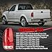 FOMIUZY Tail Lights Cover Fit for Ford F150 1999 2000 2001 2002 2003 F250 F350 F450 F550 Super Duty 1999-2004 2005 2006 2007 Rear Left Driver & Right Passenger Back Lens(Harness & Bulb Not Included)