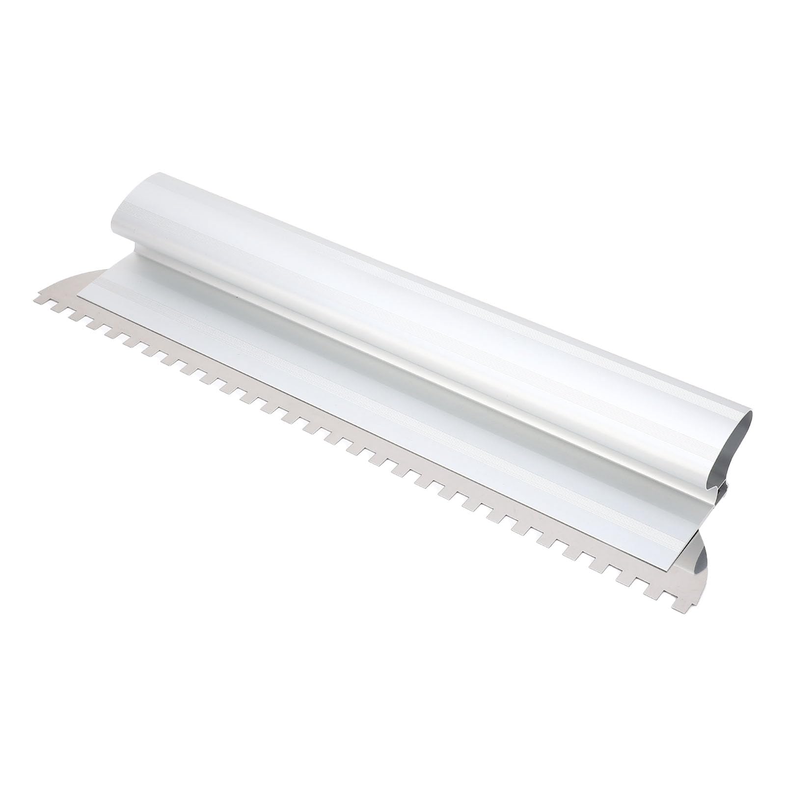 TOPINCN Paleta de Muesca Cuadrada de Alta Resistencia Esparcidor Eficiente de Adhesivo para Azulejos para Remodeladores y Artesanos Acero Inoxidable y Aluminio 2/5 X 2/5 Pulgadas (24 pulgadas)