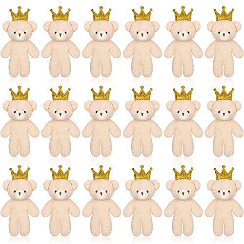 Mini ours en peluche 12 cm pour fabriquer vos porte-clés personnalisés