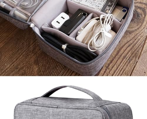 Estuche de almacenamiento accesorio, bolsa para teléfono, banco de energía USB, disco duro portátil, bolsa para cables de datos miniatura 4