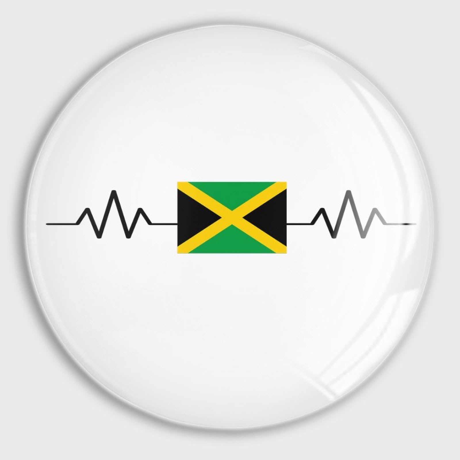 Imanes de la bandera de Jamaica: un detalle conmemorativo del Día Nacional para cocina