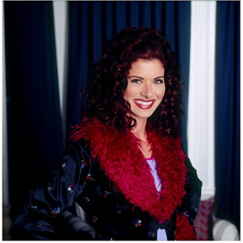 Will & Grace Debra Messing as Grace with Big Smile Hands on Hips 8 x 10 inch Photo