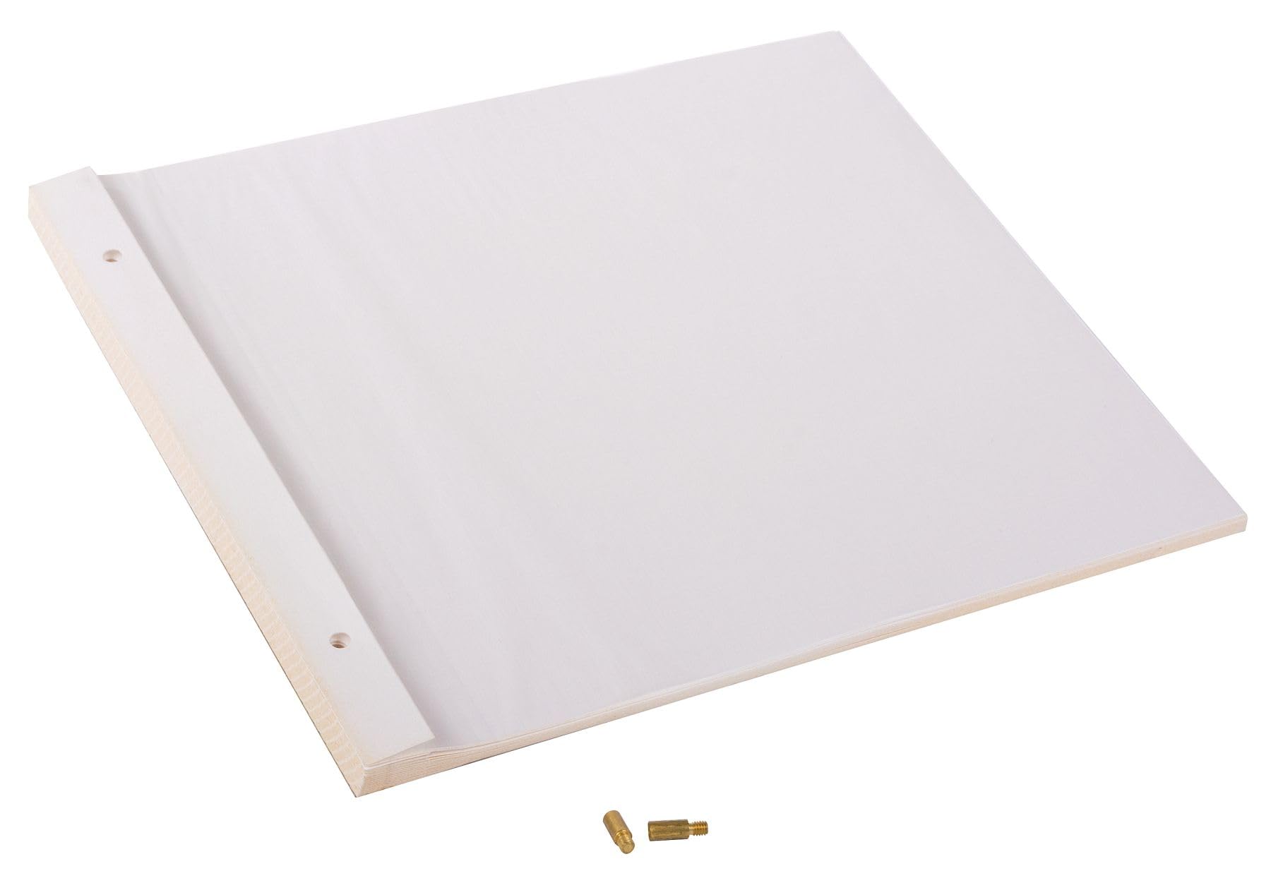 Goldbuch blocco di ricambio, Album a vite, 30 pagine bianche, 38 x 30 cm, 83078