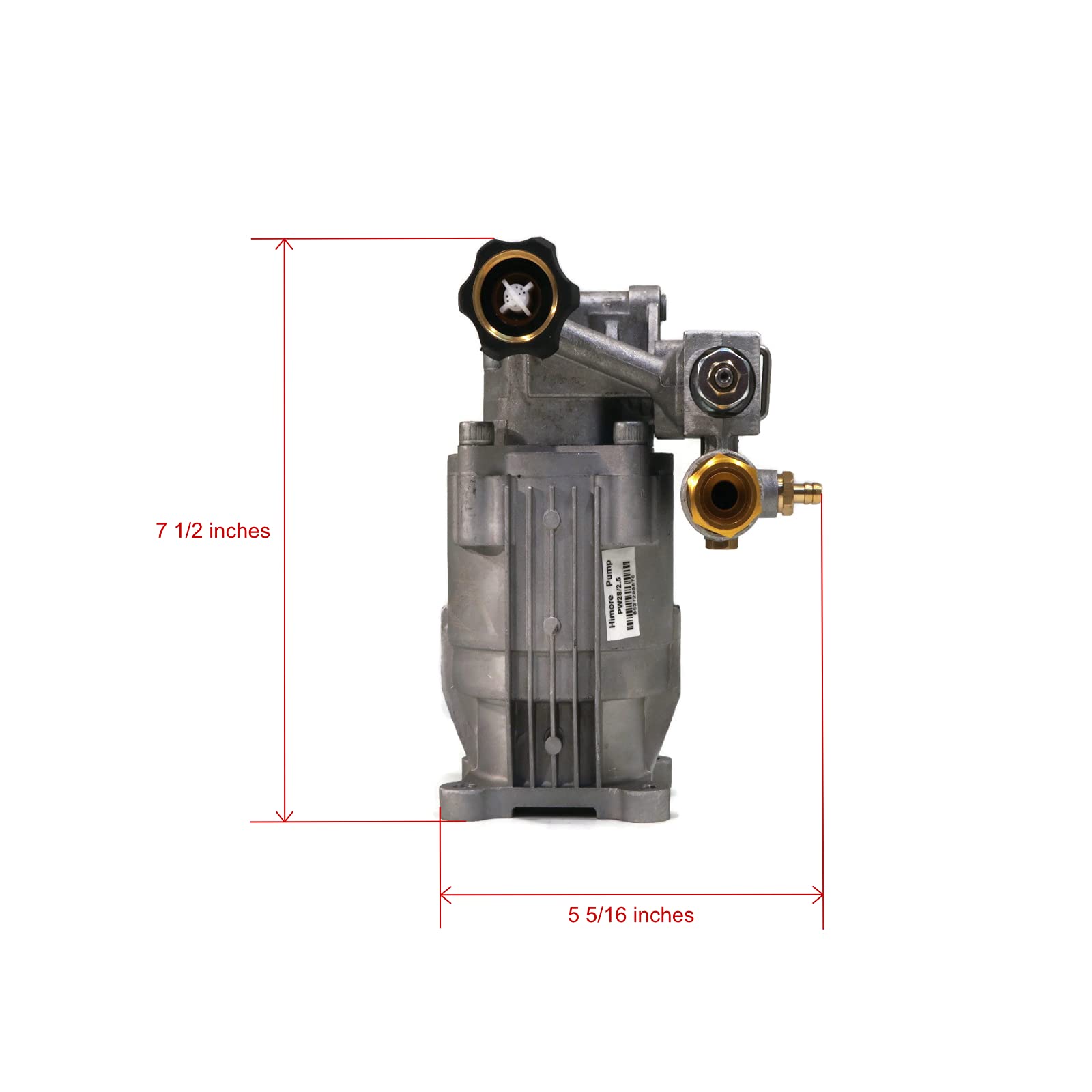 The ROP Shop | Pressure Washer Water Pump for Excell, Devilbiss 2020CWVB, 2020CWVB-1, 2004CWHG