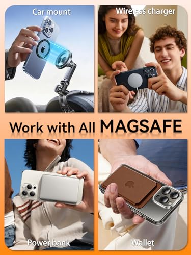 Tsedoo for MagSafe Sticker, Magnetic Plate Magnet for Phone Case, Compatible with Magsafe Accessories & Wireless Charging, Stronger Magnetic Hold & Ultra-Strong Adhesion, 2 Pack, Black - Image 6