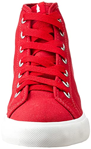 Tênis Coca-Cola Shoes, Blend Basic Hi, Unisex, Vermelho, 36