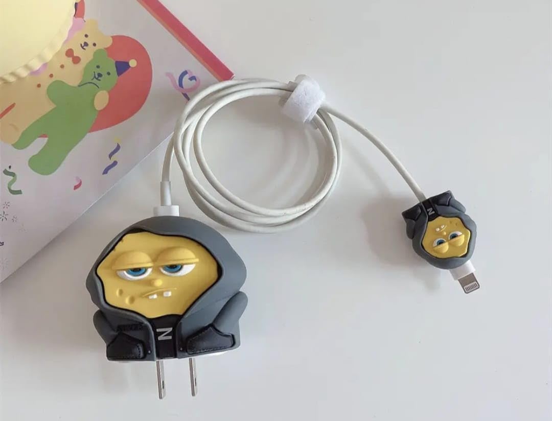 Soomio 3D Cartoon Case for iPhone Charger 18W/20W Only, Soft Silicone Protective Case Cover for Apple 20W & 18W iPhone USB-C Power Adapter Charger and for USB Lightning Cable (Anime) (B0CFYRTS39) Amazon Price History, Amazon Price Tracker