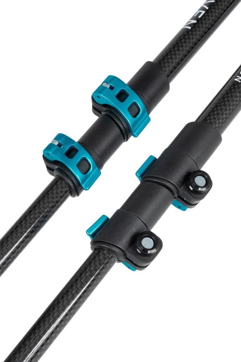 Kije trekkingowe Adventure Carbon - Niebieski