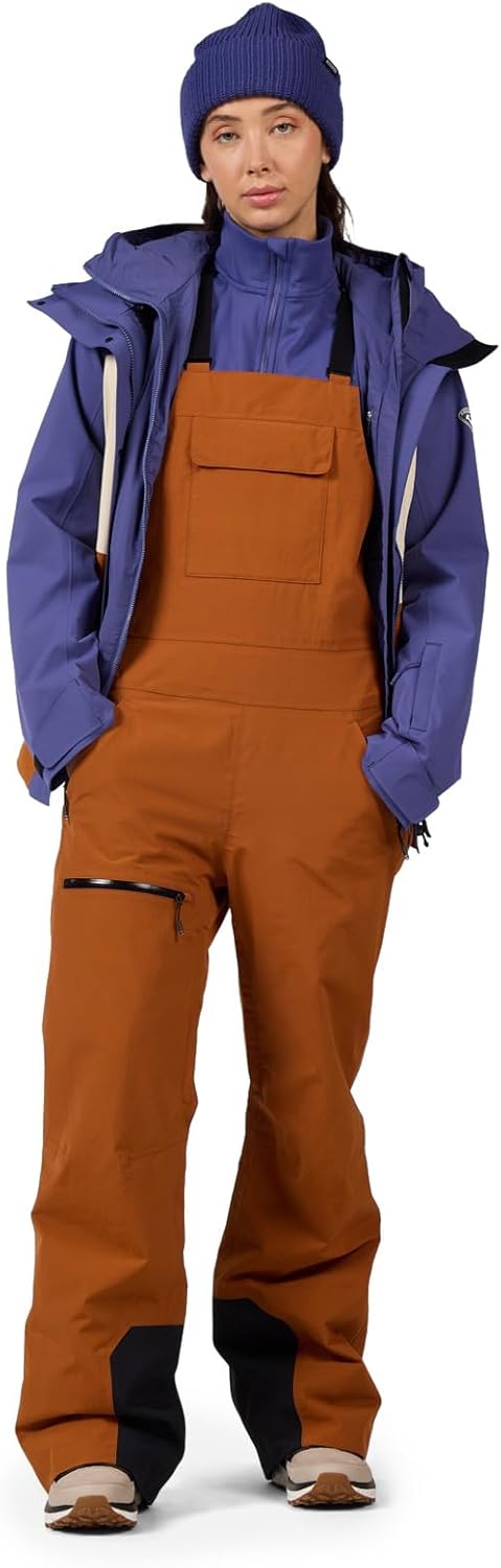 Rossignol Outerlimits Insulated Ski Bib for Women - Waterproof Overalls for Women