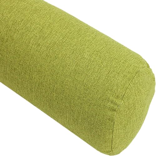 Cojín Cilíndrico Redonda Almohada Cervical para Cama Sofá Cojín de Cuello Almohada Cilíndrica Extraíble Lavable Cojín Lumbar para Soporte de Cabeza, Cuello, Espalda y piernas(#6,15x60cm(6x23.6in))