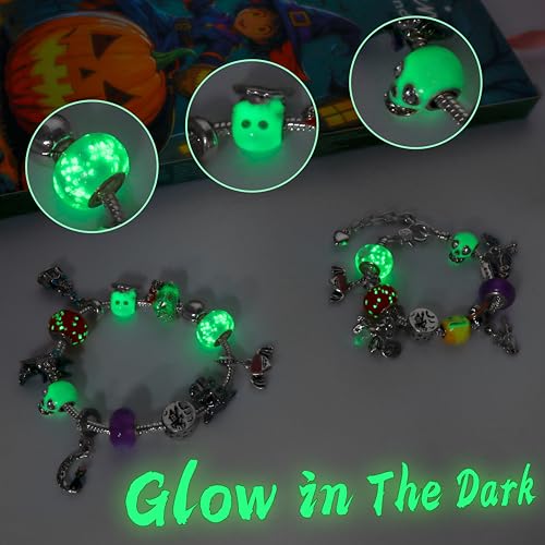2026 Advent Calendar Halloween Countdown Calendar with DIY Charm Bracelet - image 3