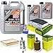Produktbild Filter Set Inspektionspaket 7 Liter Liqui Moly Motoröl Top Tec 4200 5W-30 MANN-FILTER Innenraumfilter Kraftstofffilter Luftfilter Ölfilter