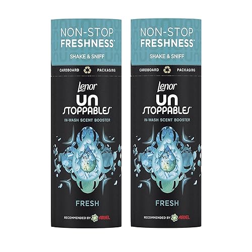 Lenor Unstoppables in-wash Scent Booster Beads, Fresh Scent, Twin Pack, 2 x 176 gr