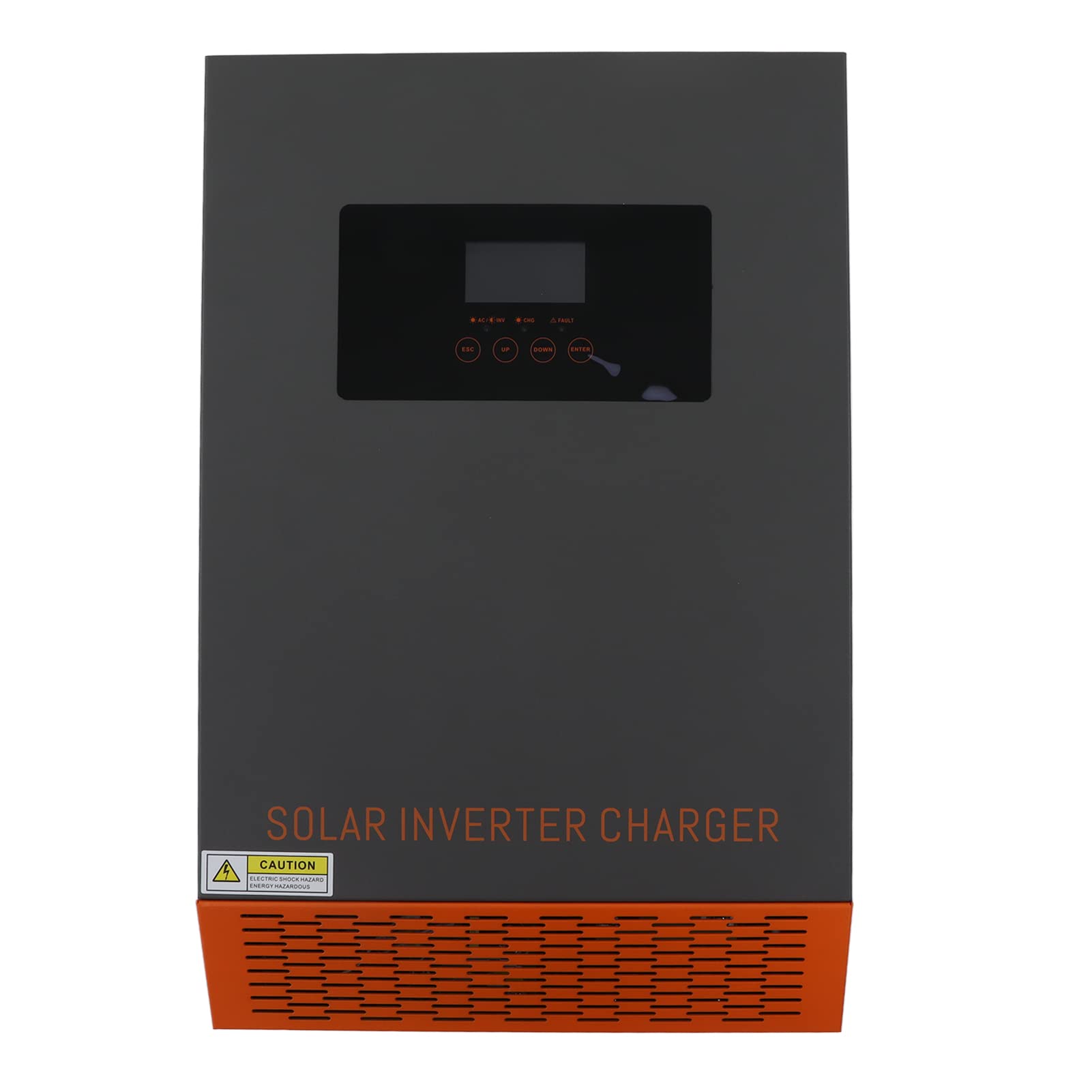 Oumefar Caricatore Inverter Solare Ad Alta Efficienza da 3500 W con MPPT per Uso Domestico e in ufficio. Lega di Alluminio