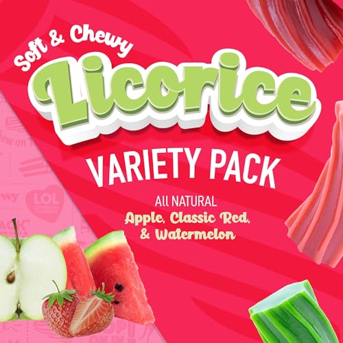 Wiley Wallaby Strawberry, Watermelon, Apple, Licorice Variety, 10oz, 3Pk - image 3