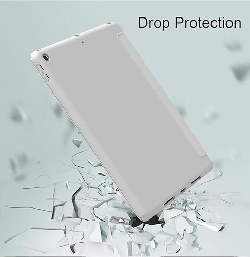 Miniatura 4 de Divufus Funda para iPad Mini 4 (lanzado en 2015), ligero y delgado Auto SleepWake Trifold Stand Smart Cover, Funda de TPU suave para iPad Mini 4