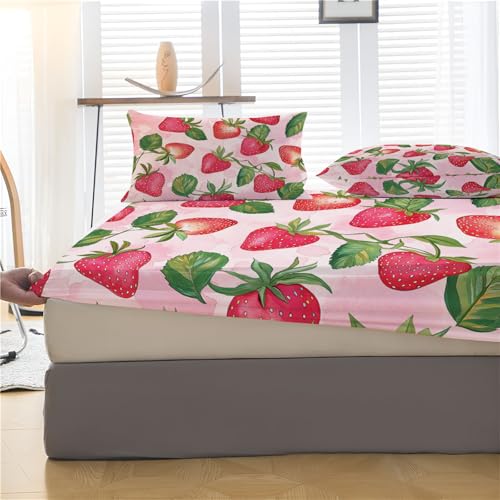Drap housse ajustable 180x200 cm lavable en machine pour lit XXL - 5