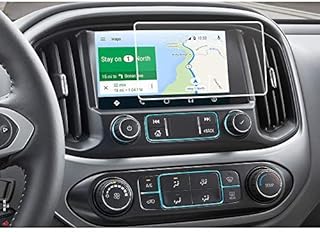 8-inch Tempered Glass Film for Chevrolet/Chevy Colorado Z71 LT ZR2,for Chevrolet/Chevy Silverado 1500 LD 2500HD 3500HD 2015 2016 2017 2018 2019 Navigation Screen Protector Interior Accessories
