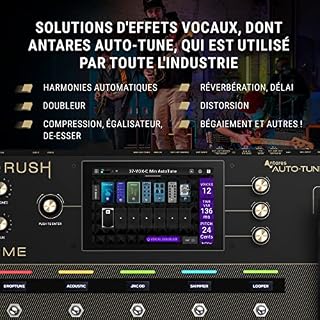 HeadRush Prime - Pédale Multi-Effets Guitare et Voix, Modélisation avec Cloneur d'ampli, Antares Auto-tune, WiFi, Écran Tactile, Boucleur et Bluetooth – Image 4