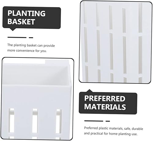 Miniatura 5 de FOMIYES Soporte para plantas de acuario, decoración de pecera, soporte para plantas de acuario con gancho, maceta colgante para plantas