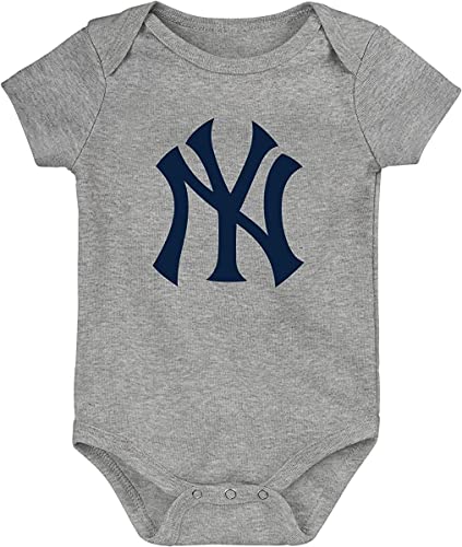 Image of Genuine Stuff MLB Newborn & Infants 0-24 Months Primary Logo Creeper Bodysuit Romper