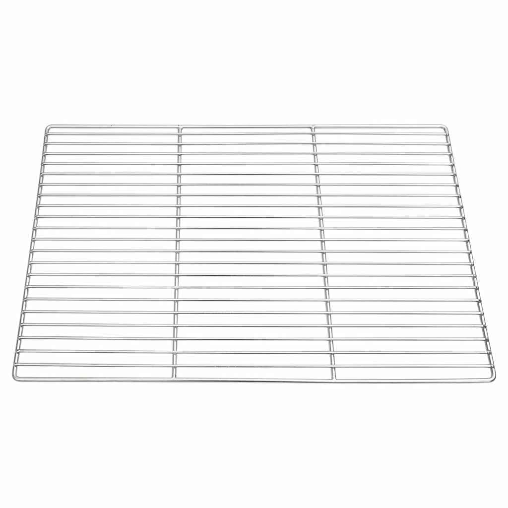 vidaXL Ruszt grillowy 60 x 40 cm Stal nierdzewna srebrny