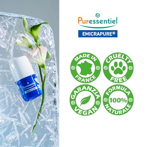 Puressentiel – Emicrapure – Stick Freddo Intenso – Allevia le tensioni e le sensazioni di testa pesante – Effetto Freddo Lenitivo - Azione immediata - 8 Oli essenziali e Mentolo Bio - 4g - Immagine 3