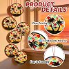 AnyDesign 36 Sets Summer Beach Suncatcher Paper Crafts Kit Tropical Palm Tree DIY Tissue Paper Crafts Hanging Ornament for Stained Glass Window Hawaiian Party Classroom Decor #2