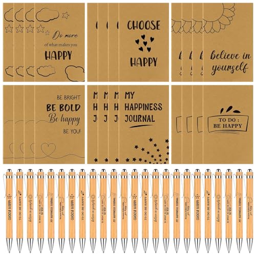Carnet de notes Noël lot de 24 pour remotiver vos équipes de bureau