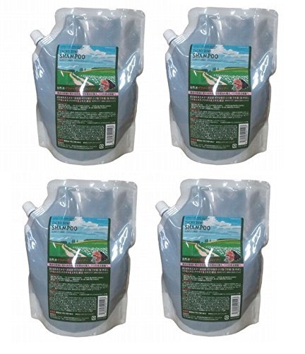 Amazon | 自然派 ザクロ精炭酸シャンプー800ml【詰替え】【4個セット