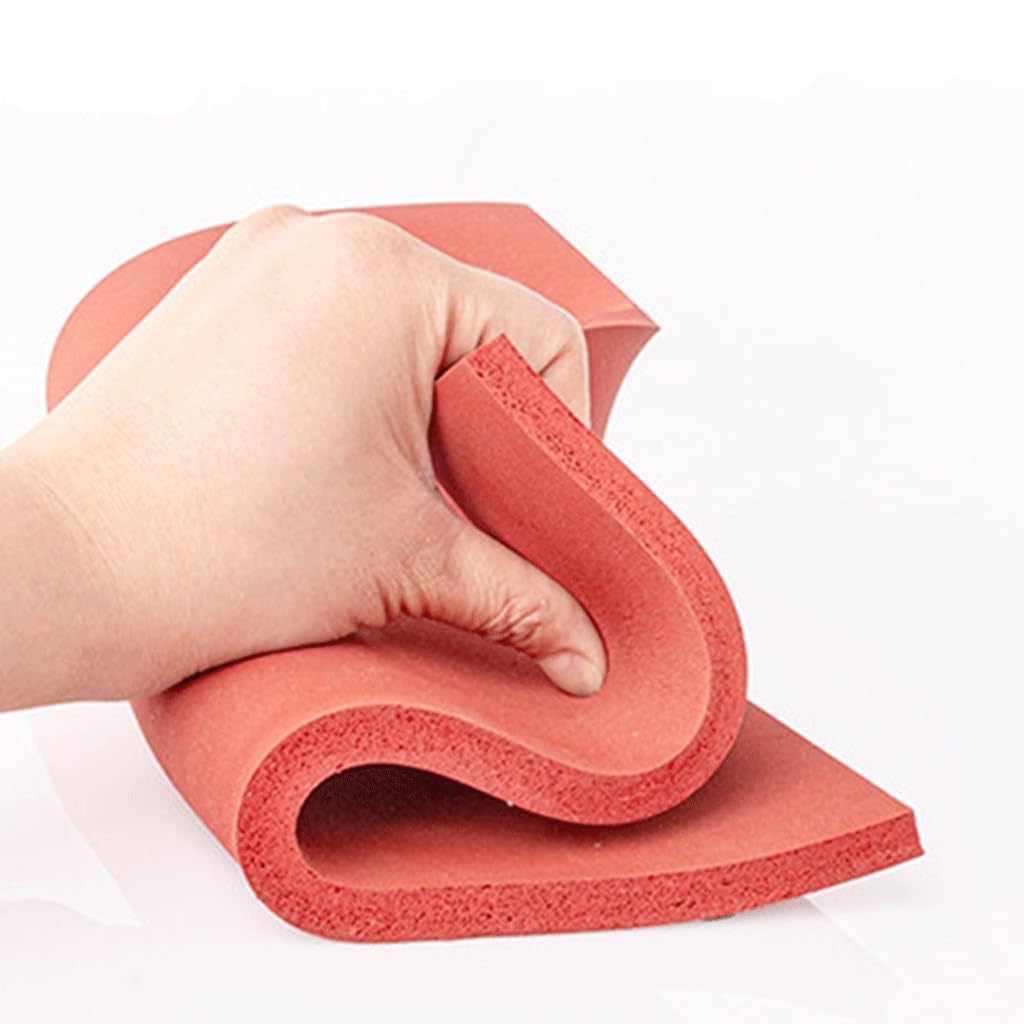 TGDGFKIAS Silikon-Heißpressmatte, Hitzebeständiges Silikon-Schaumstoff-Press- und Laminierpad in verschiedenen Größen(500 x 500 x 5mm)
