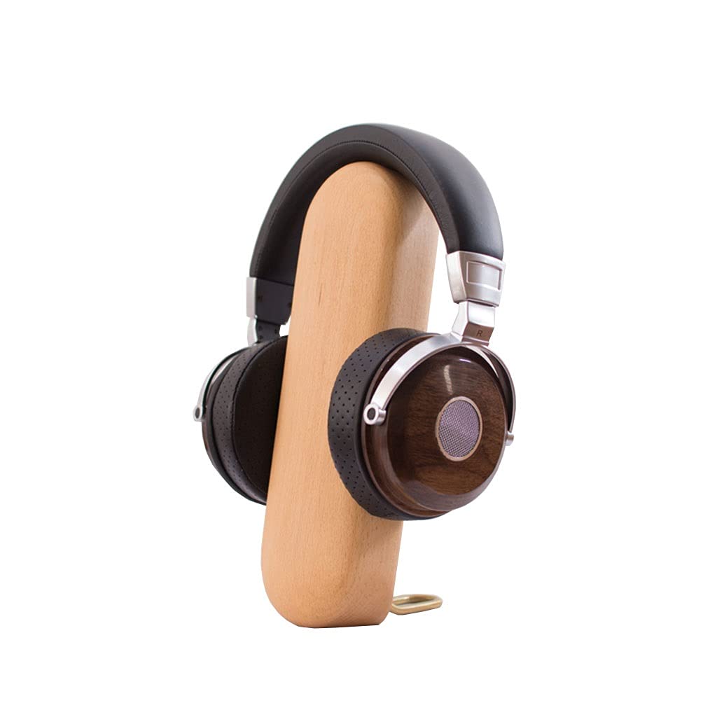 Supporto per Cuffie Supporto for cuffie Desktop Headset Stand Game Accessori da tavolo ACCESSORI MULTI-FUNCTION CAPPELLO A CUCCONO Sulla visualizzazione in legno 9,84 pollici alto Stand per Cuffie