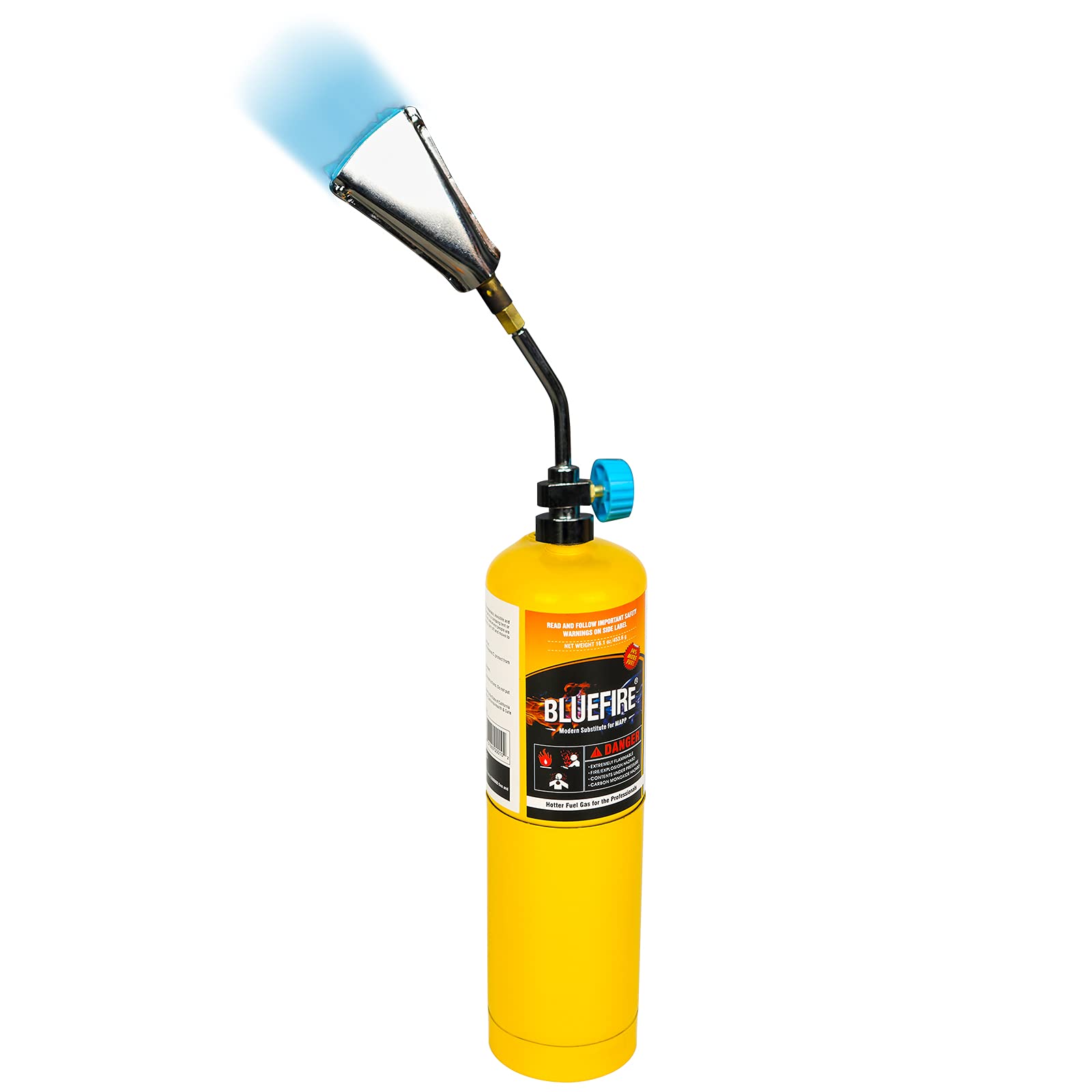 BLUEFIRE Solid Brass Pencil Flame Gas Welding Torch Head Nozzle