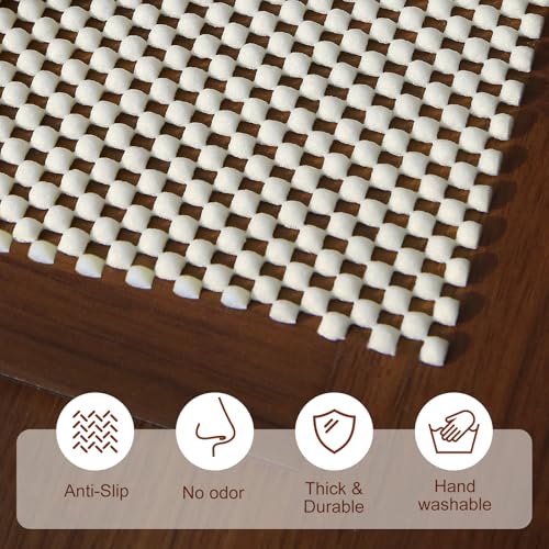 Rocyjulin 2 X 3 FT CA Rug Gripper For Area Rugs, Non Slip 2X3 Rug Pad For Hardwood Floors thumb #1