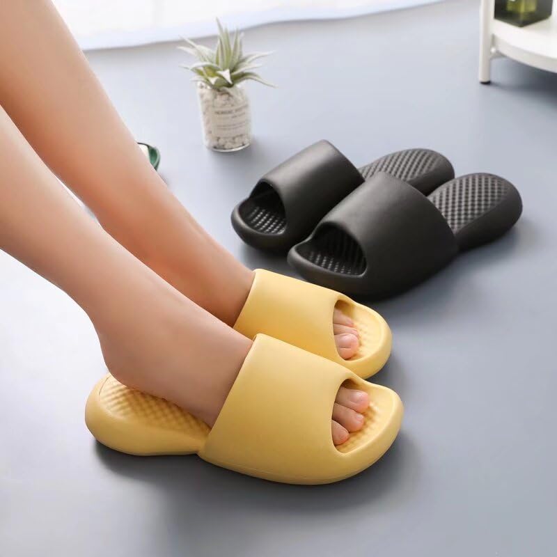 Mens Womens Anti Slip Lightweight Indoor Slippers for Bedroom Bathroom3