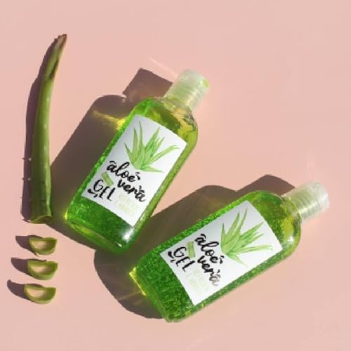 Gran Velada - Kit para Hacer Gel Hidratante de Aloe Vera Casero | Incluye Materiales + Instrucciones Paso a Paso | 5 Envases de 100 ml | Cosmética Natural DIY | Aftersun | - imagen 4