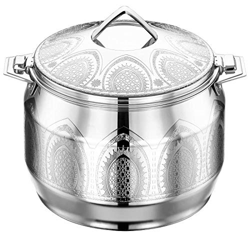 PRADEEP Salama Hot Pot, Silver - 2500 ml