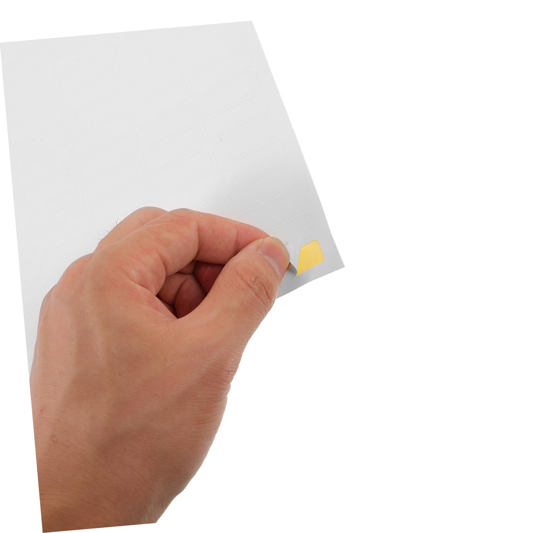 Papier Autocollant Imprimable Étiquettes Blanches 100 Feuilles