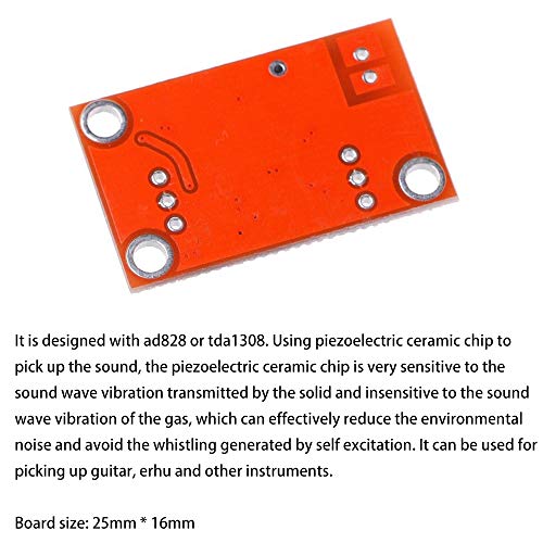 image for Acxico 3Pcs AD828 Stereo Dynamic Microphone Preamplifier Board Pickup 
