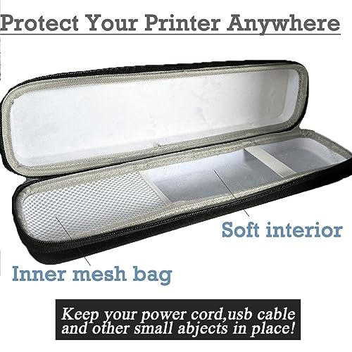 Zo.Yehaa Case Compatible for Portable Thermal Printer M08F/MT800, Lightweight Shock Proof EVA Case for Printer M08F, Carrying Case Storage Travel - Thumbnail 4