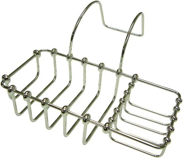 Kingston Brass CC2161 Vintage Pençe Ayak Banyo Sabunluk, 20x10 cm, Parlak Krom