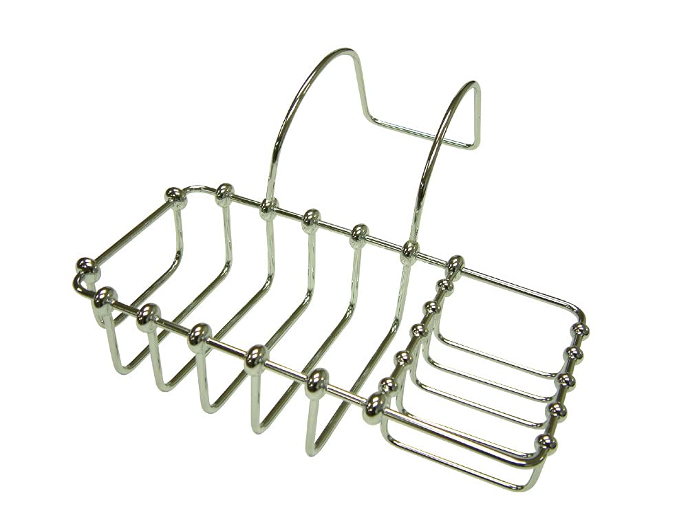 Kingston Brass CC2161 Vintage Pençe Ayak Banyo Sabunluk, 20x10 cm, Parlak Krom