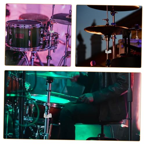Memory Lock Drum Stand Mount 22mm Bracket Clip Secure Drum Mount Locking miniatura 2