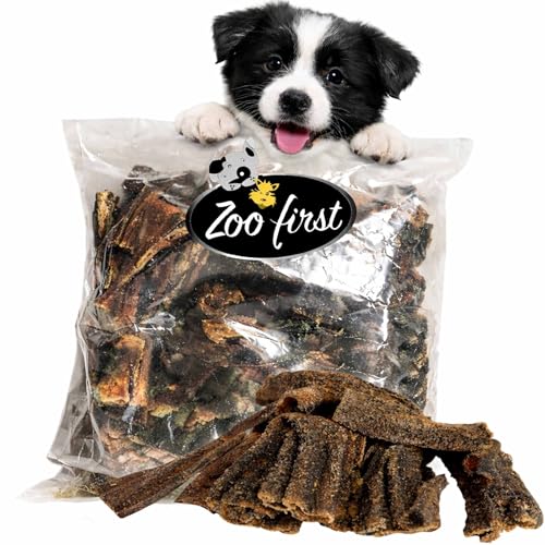 Zoofirst Pansen 5 kg Rinderpansen Belohnung Kausnack 10-15 cm Stücke