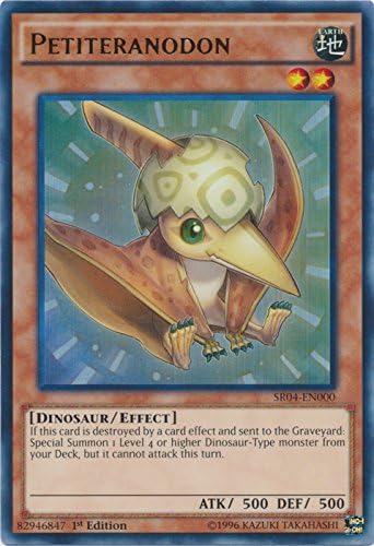 yu-gi-oh Petiteranodon - SR04-EN000 - Ultra Rare - 1st Edition - Structure Deck: Dinosmasher's Fury (1st Edition)