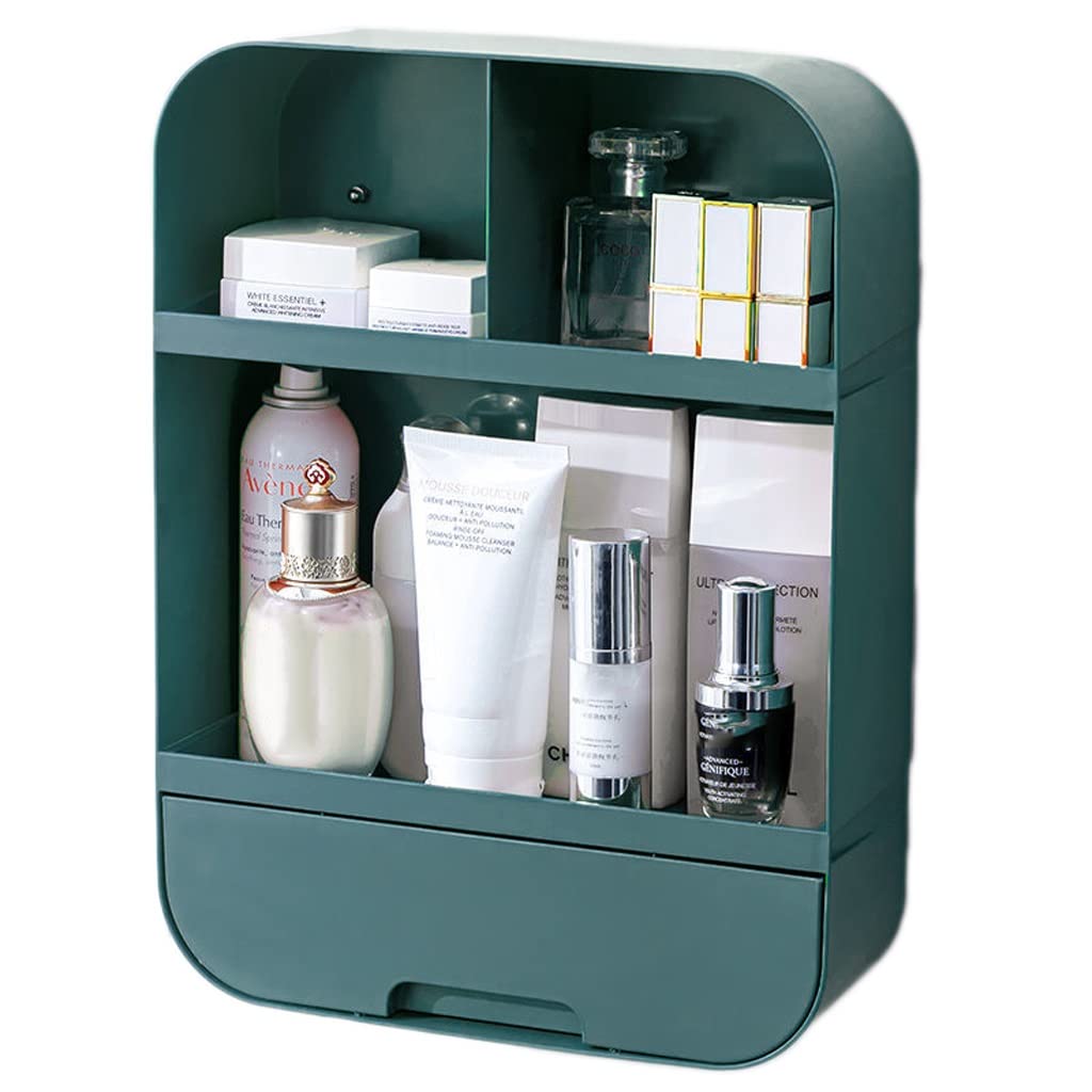 Organizador de cosméticos XMING sin taladro para evitar daños en azulejos de baño