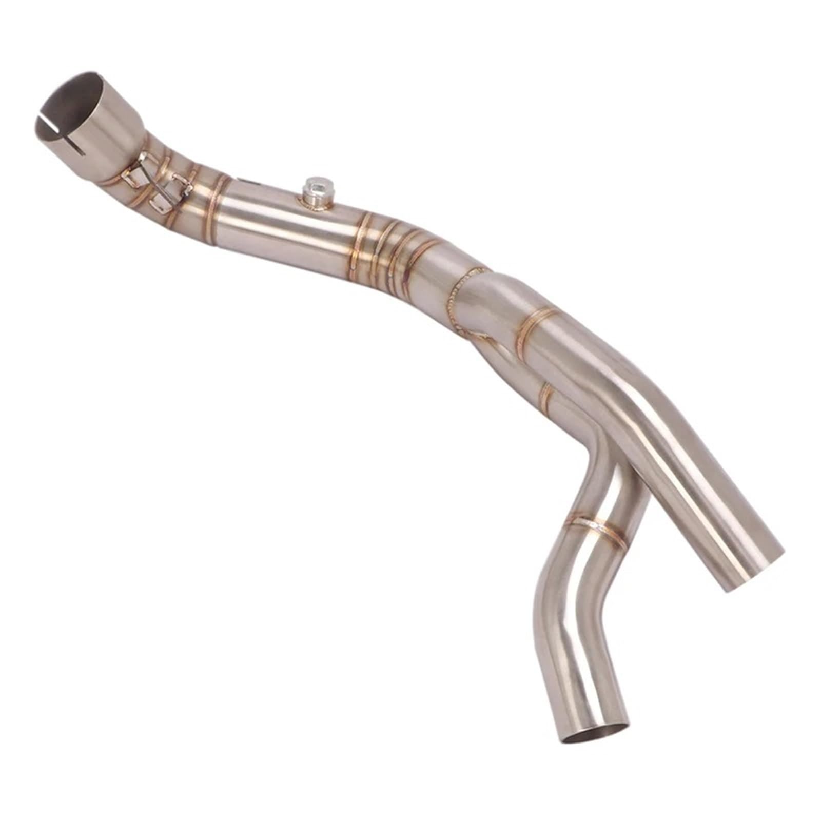 Slip Per YZF Per R1 2007 2008 Moto Di Scarico Fuga Moto Modificare Tubo Centrale Centrale di Collegamento Tubo Collegare Silenziatore Originale Tubo di scarico moto