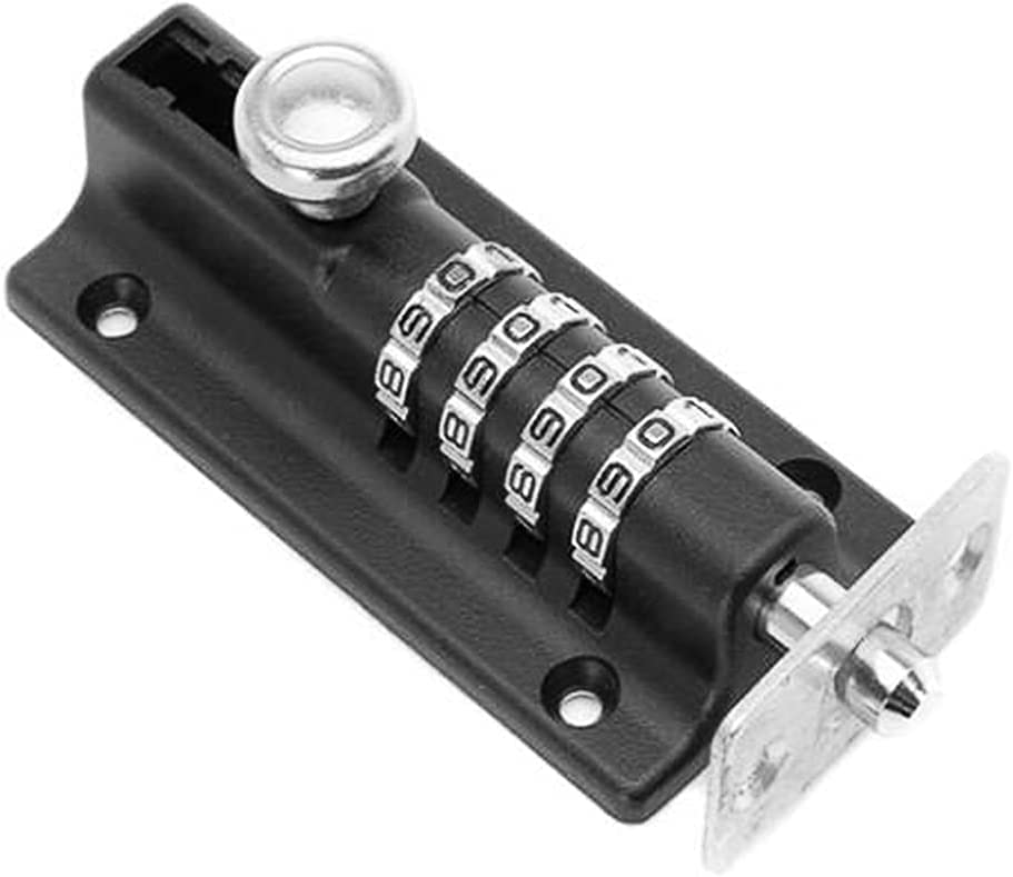 Serrure de porte à boulon combiné pour sécuriser le jardin