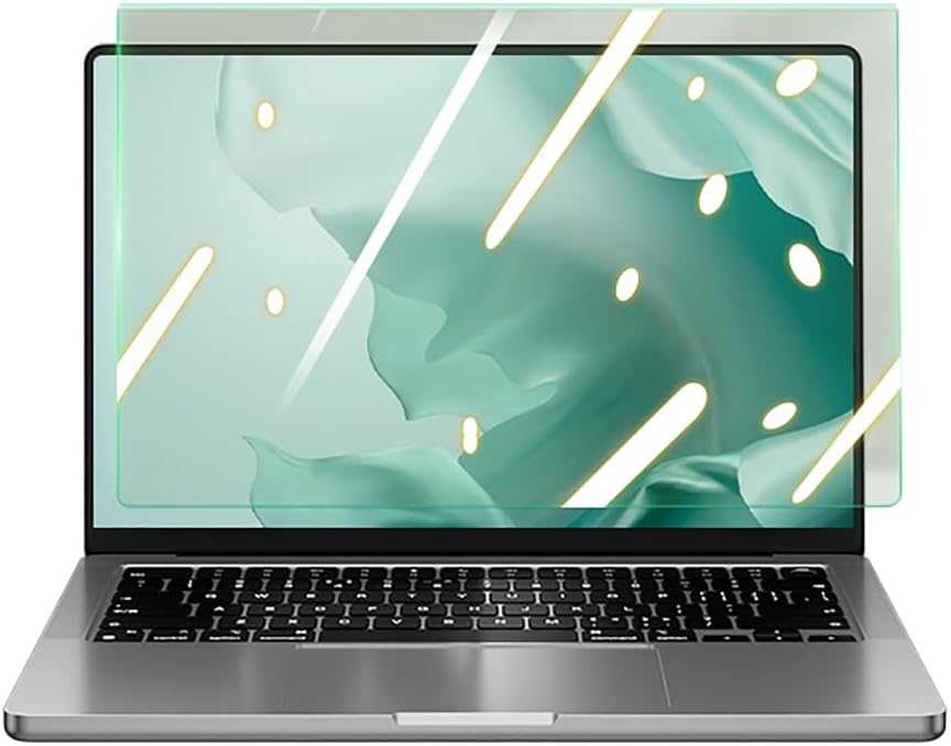 Hanging Type Anti Blue Light Screen Filter, Acrylic,Hanging Eye Protection Green Light Film,Suitable For 11.6-15.6" Laptop Monitor Screen Protector(15.4" 360 * 240mm)
