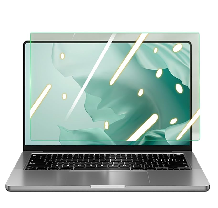 Protecteur d'écran d'ordinateur, Film acrylique de Protection des yeux suspendu, lumière verte, adapté au protecteur d'écran for moniteur d'ordinateur portable de 11.6 à 15.6 pouces(12.5" 300*195mm)